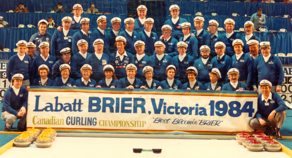 Photograph volunteer team Victoria Brier 1984