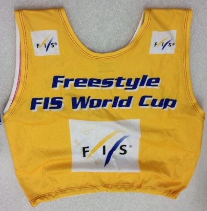 yellow race bib Freestyle World Cup